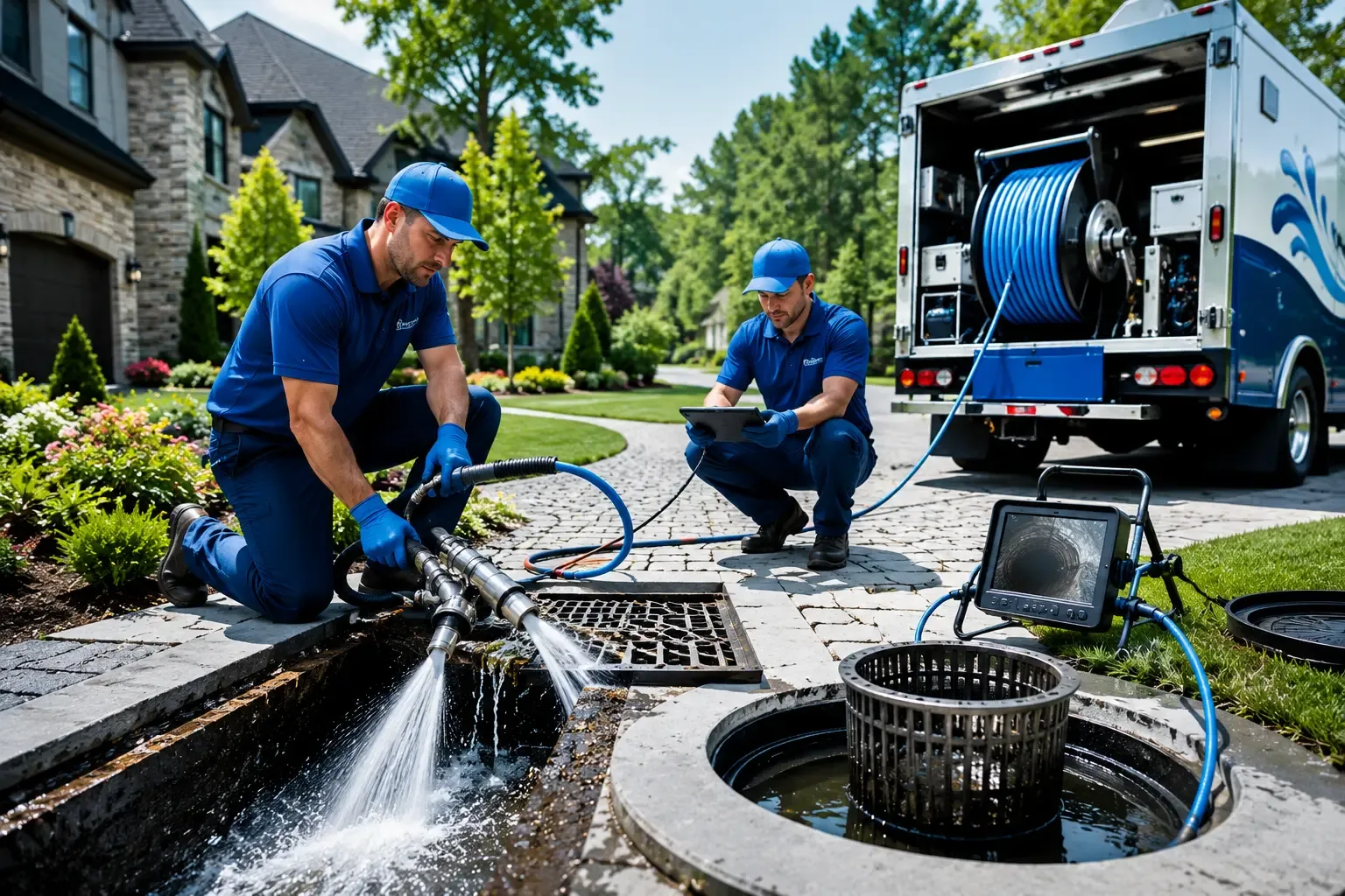 Local outdoor drain cleaning professionals in Wells Tannery, PA